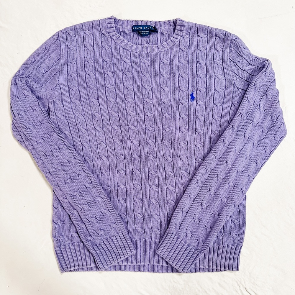 Ralph Lauren Cable-Knit Sweater (L)